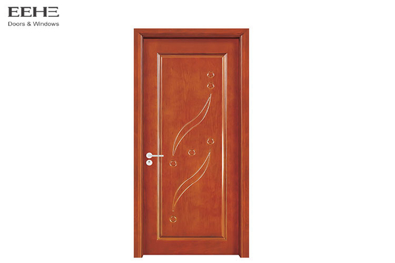 Commercial Classic Hollow Core Timber Door With Wood Grain Flush Design
