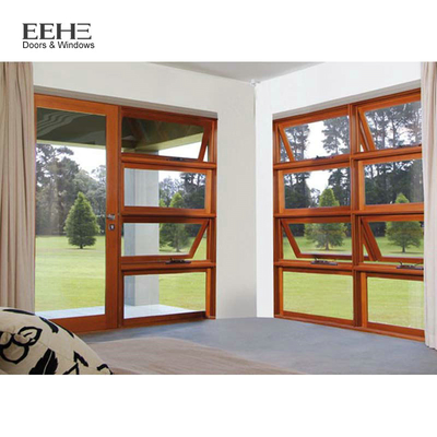 Outward Open Aluminium Awning Windows For House Projects Customized Size