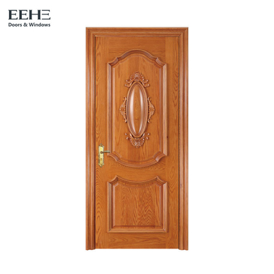 Beautiful Commercial Solid Hardwood Internal Doors With Hardware Logo Embossed