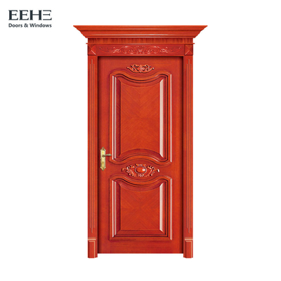 Customized Size Solid Hardwood Internal Doors For Bathroom 40mm Thick Leaf
